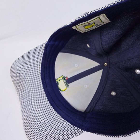 Masters Heathered Blue Performance Mesh Back Hat Augusta National Golf - Picture 6 of 10